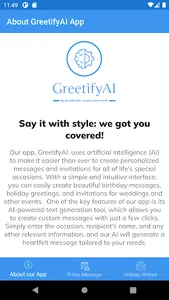 GreetifyAI screenshot 2