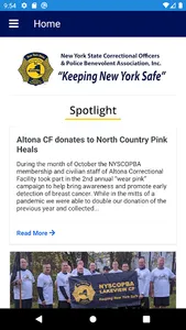 NYSCOPBA screenshot 1