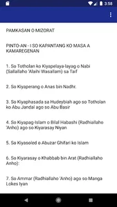 Totolan ko Manga Sahabah screenshot 1