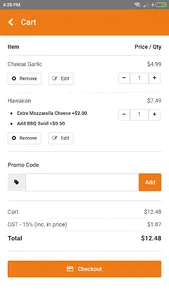 NZ Pizza screenshot 3