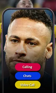 Neymar Video Call Chat Prank screenshot 0