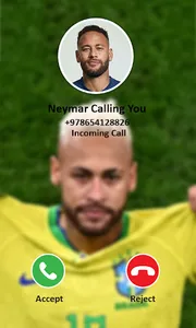 Neymar Video Call Chat Prank screenshot 4