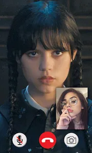 Wednesday Addams Fake Call screenshot 3