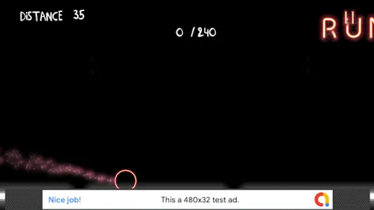 Neon Crazy Rolling Ball screenshot 0