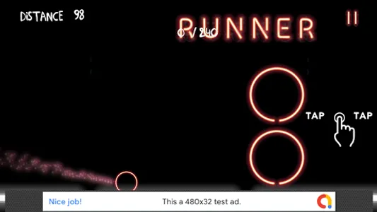Neon Crazy Rolling Ball screenshot 1