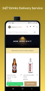 Oaks & Corks - Alcohol Deliver screenshot 0