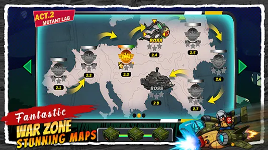 Warzone: 2D Platformer Shooter screenshot 12