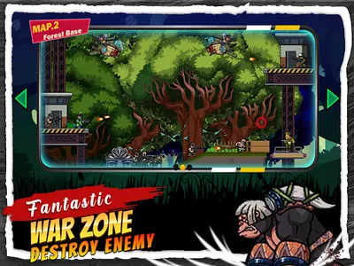 Warzone: 2D Platformer Shooter screenshot 21