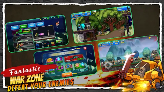 Warzone: 2D Platformer Shooter screenshot 3