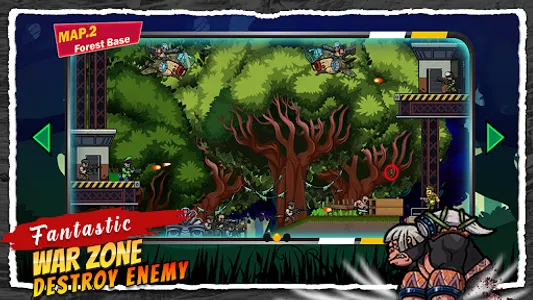 Warzone: 2D Platformer Shooter screenshot 5