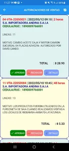 OASYS Autorizaciones screenshot 2