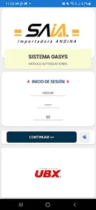 OASYS Autorizaciones screenshot 6