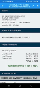 OASYS Autorizaciones screenshot 9