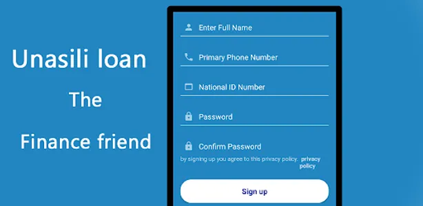 Unasili Cash-Mkopo harisi loan screenshot 1