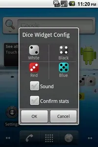 Dice Widget screenshot 1