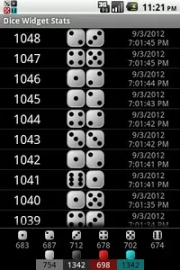 Dice Widget screenshot 2