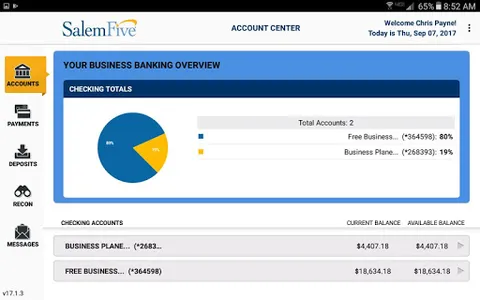 Salem Five Business screenshot 6