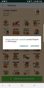 Laranjo 2 - Figurinhas do Lara screenshot 3