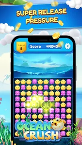 Ocean Crush-Matching Games screenshot 4