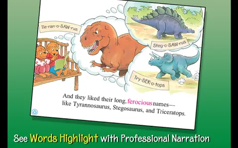 Berenstain Bears Dinosaur Dig screenshot 5