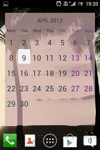 Julls' Calendar Widget Pro screenshot 4