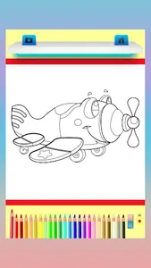 Coloring Book - Airplane screenshot 4