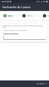 OCRA - Autoridades screenshot 1