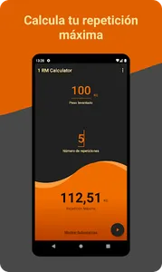 1 RM Calculator screenshot 0