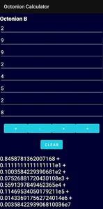 Octonion Calculator screenshot 5