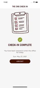 CMG CheckIn screenshot 3
