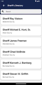 South Carolina Sheriffs’ Assoc screenshot 1