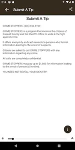 Caswell County Sheriff’s Offic screenshot 2