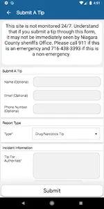 Niagara County NY Sheriff’s Of screenshot 1