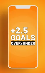 Over/Under 2,5 Goals Football  screenshot 0