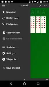 LÖVE Solitaire screenshot 1