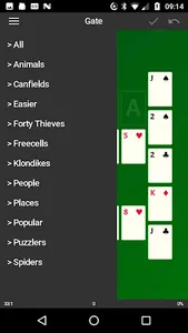 LÖVE Solitaire screenshot 2