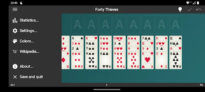 LÖVE Solitaire screenshot 6