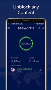 MiEye VPN - Secure Fast VPN screenshot 1