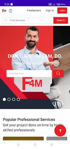 Freelance4M screenshot 1