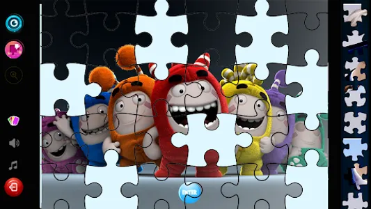 Oddbod's Jigsaw Puzzle game screenshot 0