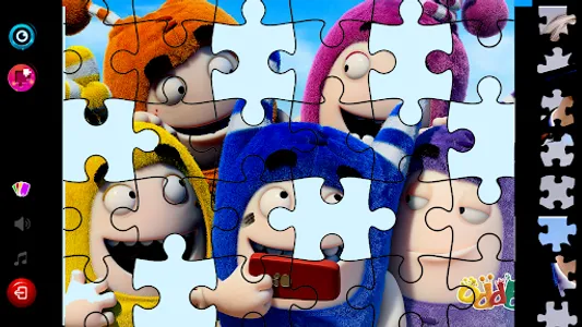 Oddbod's Jigsaw Puzzle game screenshot 1