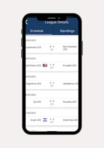 Football Livescores screenshot 1