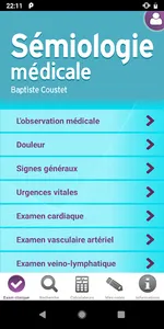 Sémiologie médicale screenshot 1