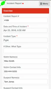 OfficerReports screenshot 16