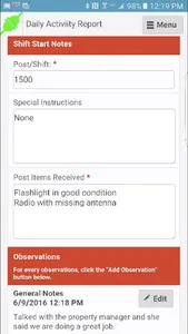 OfficerReports screenshot 2