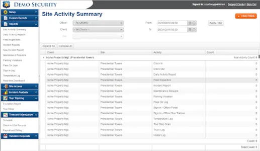 OfficerReports screenshot 7