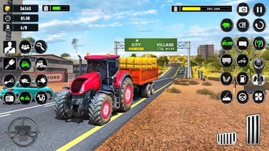 Offline Tractor Farming Games screenshot 12