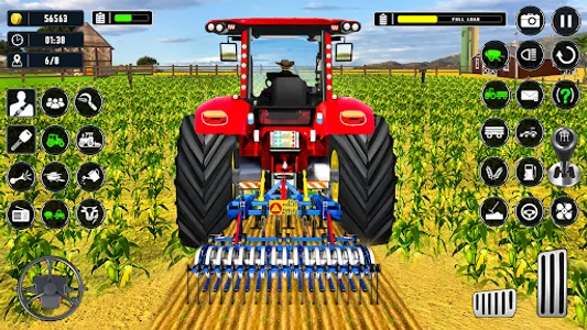 Offline Tractor Farming Games screenshot 13