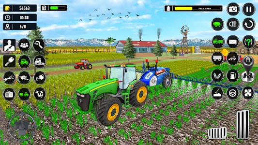 Offline Tractor Farming Games screenshot 14