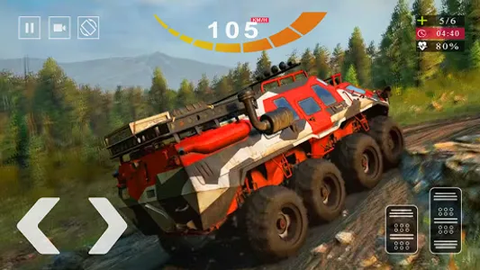 Centipede Truck Offroad Games screenshot 4